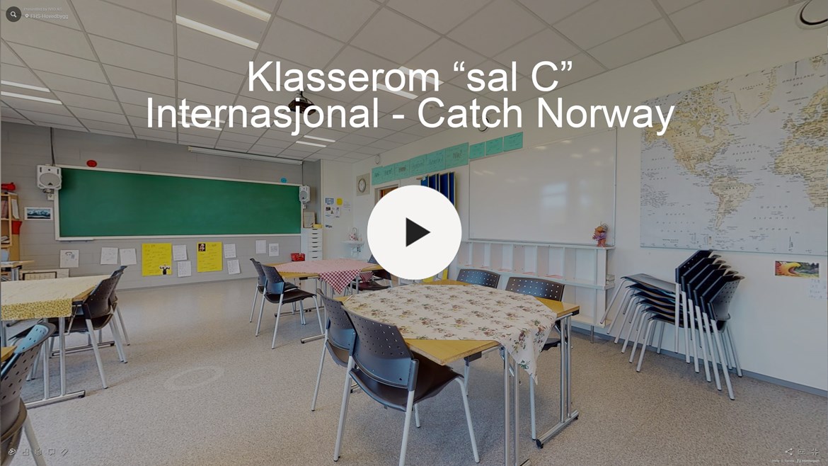 Klasserommet til Internasjonal - Catch Norway